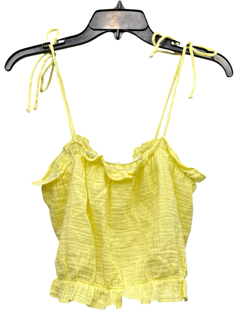 Show Me Your Mumu | Keen Crop Top in Lemon XS